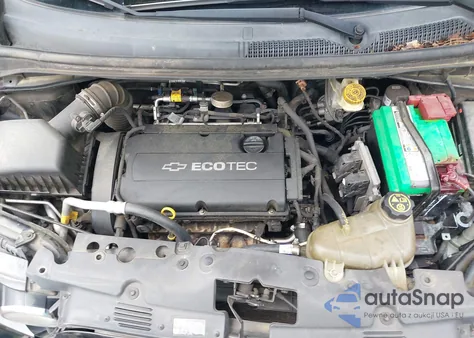 2012 Chevrolet Sonic 2Lt z USA, uszkodzony, nr VIN 1G1JC6SH2C4167936